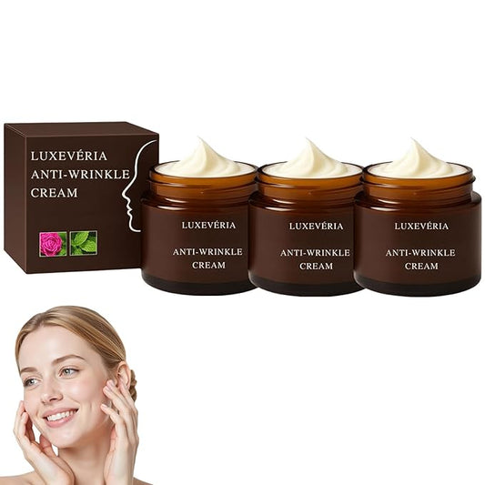 Luxevéria Retinol Anti-Wrinkle Cream, Advanced Skin Firming Cream, Luxeveria Body Firming Cream-30g, Improve Skin Sagging and Fine Lines, Natural Ingredients for All skin Types (3 Bottle)