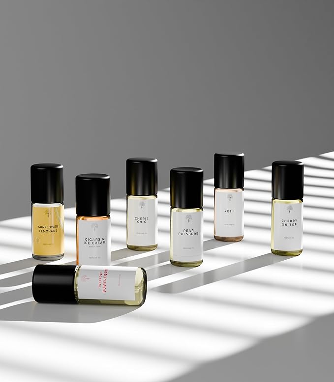 Eternal perfume oils - Discovery Set12 (7 x 5ml/1.18 fl. oz) - Testing Sampler Fragrances - Diverse Fragrance Collection - Inspired by Luxury Scents - Long-Lasting - Perfumes Sample Collection