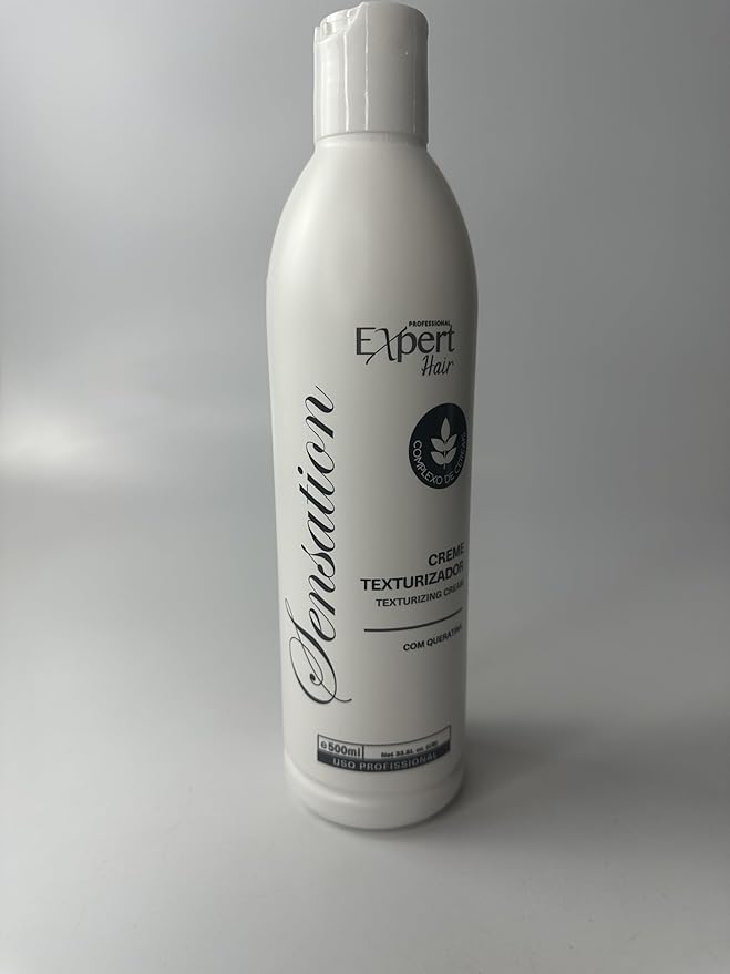 Expert Hair Sensation, Brazilian Keratin Hair Treatment - Anti Frizz for All Hair Types – Long-Lasting Straightening - Keratina Para Alisar El Pelo, Brazilian Blowout Products (500ml/16.9fl.oz)