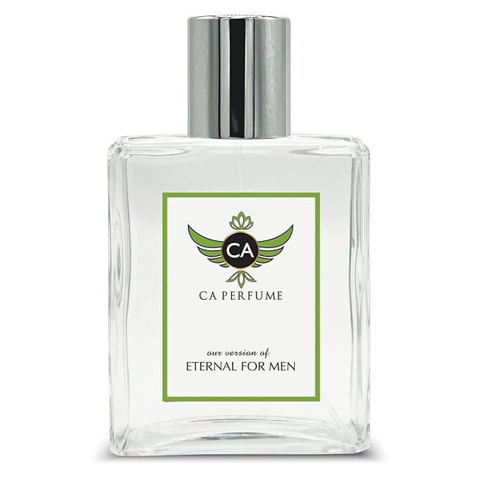 CA Perfume Impression of Eternal For Men Aromatic Fougere Scent Long Lasting Cologne for Men Signature Scent for Day and Night Wear 3.4 Fl Oz 100ml
