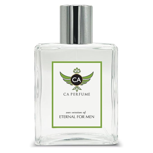 CA Perfume Impression of Eternal For Men Aromatic Fougere Scent Long Lasting Cologne for Men Signature Scent for Day and Night Wear 3.4 Fl Oz 100ml
