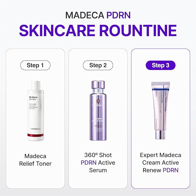 CENTELLIAN 24 Expert Madeca Cream Active Renew PDRN (Firming Cream, 1.69 fl oz) – Elasticity, Soothing & Hydrating Face Moisturizer with TECA-PDRN, Hyaluronic Acid & Glutathione, Korean Skin Care