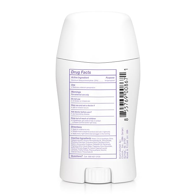 Carpe Underarm Antiperspirant Deodorant Advanced Sweat & Odor Protection Formula - Deodorant for Women & Men - Helps to Combat Excessive Sweating with Odor Control - Lavender Citrus (Pack of 2)