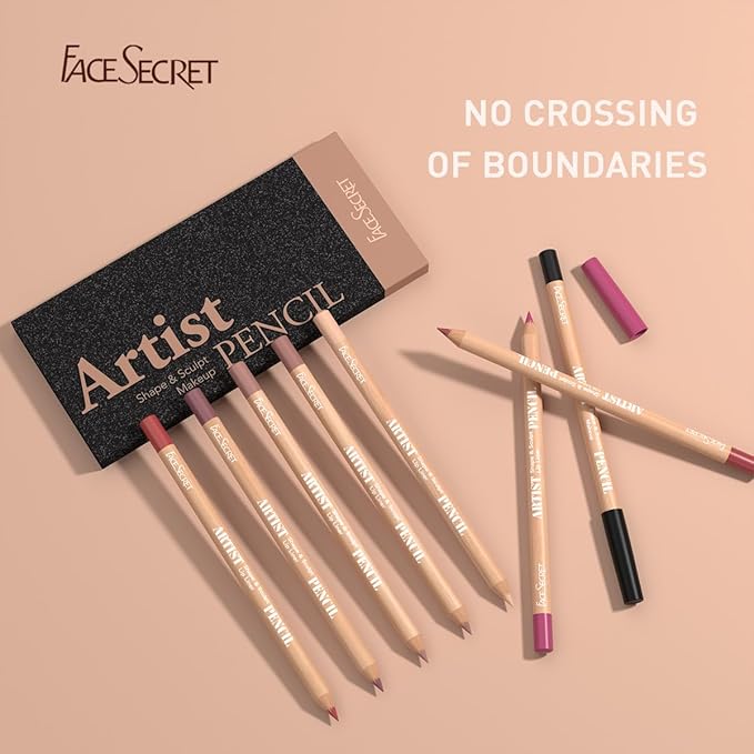 8pcs Nude Lip Liner Makeup Set - Waterproof & Smudge-Proof Matte Pencil, Long-Lasting & Durable, Smooth & Easy Glide, Non-Smudge, Contouring, Filling & Layering (Set 4, 8 Count (Pack of 1))