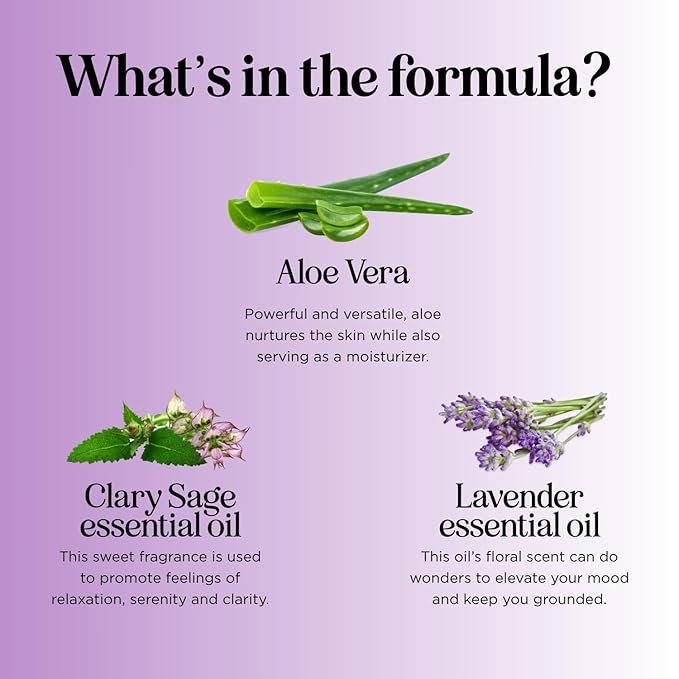 Premium Lavender Bubble Bath for Women - Moisturizing Foaming Bath Bubbles for Adults with Chamomile Clary Sage & Lavender Aromatherapy Oils for Relaxing Self Care - Paraben & Sulfate Free (8 Fl Oz)