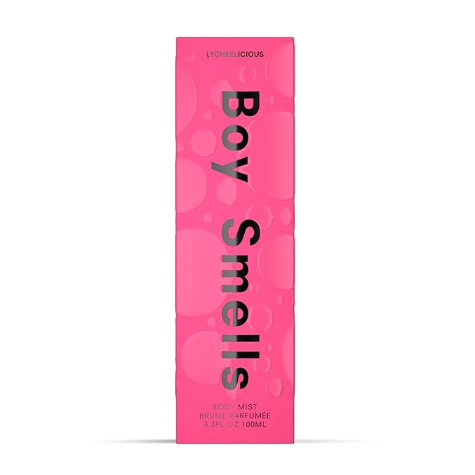 Boy Smells Lycheelicious Travel Mist – Lychee, Peony & Cotton Candy Musk – Sweet Floral Body Mist for Women – Travel Size Perfume – 3oz