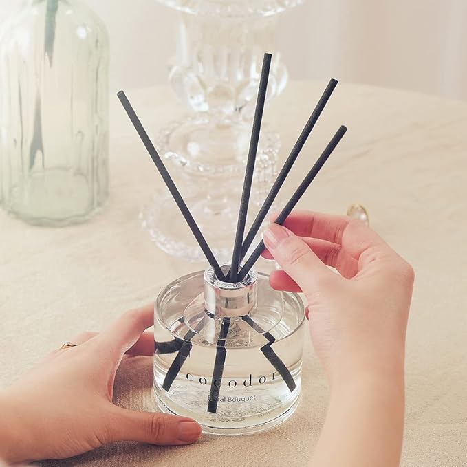 COCODOR Signature Reed Diffuser Set/Refreshing Air / 6.7oz /2 Pack/Home Fragrance Diffuser, Oil Scent Diffuser for Bathroom Shelf Decor