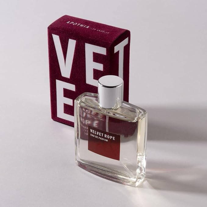 APOTHIA - Velvet Rope Eau de Parfum | Vanilla Martini & Jasmine | Award Winning Fragrance | Premium Ingredients | Long Lasting Scent| 1.7 oz | 50 ml | Luxury Quality | Elegant Glass Bottle