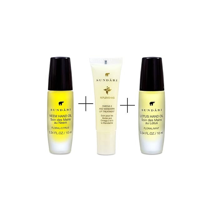 SUNDARI Hand and Lip Care Set