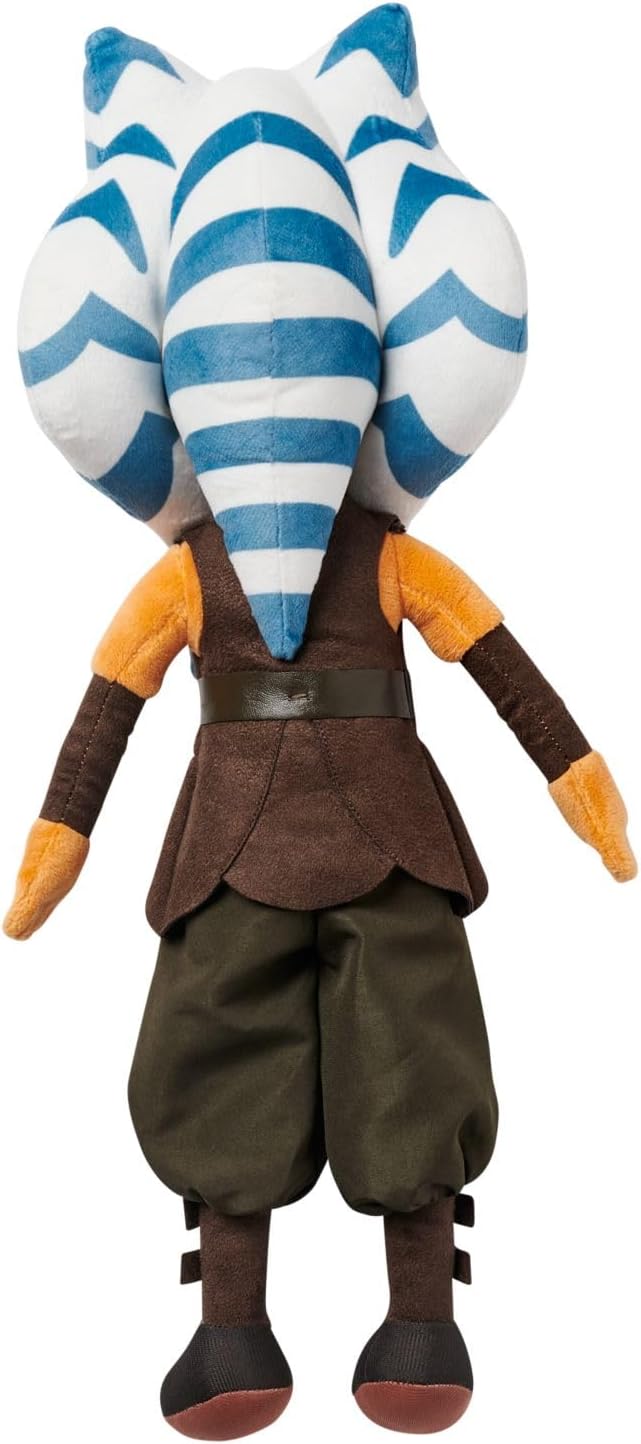 Disney Store Princess Plush Doll, Ahsoka from Star Wars: Ahsoka, Medium 14 Inches, Soft Plushy with Embroidered Features, Princess Toys, Disney Dolls, Stuffed Animals