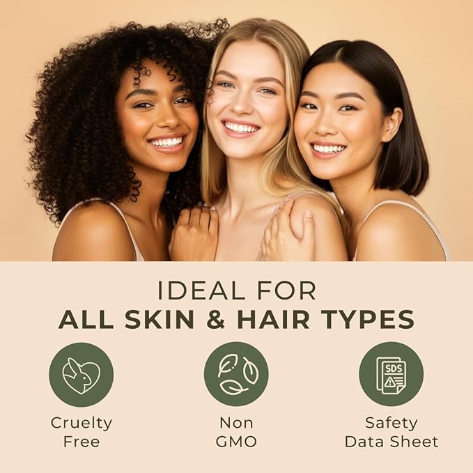 Gya Labs Jojoba Carrier Oil - 3.4 Fl Oz - for Hair, Skin, Face, Scalp & Body Massage