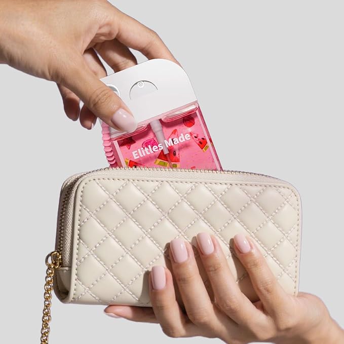 Hand Sanitizer Spray, Watermelon Spray Hand Sanitizer Travel Size With Cute Keychain, Scented Pocket Power Mist Hydrating Women Teen Girl Gifts, 1.35FL.OZ