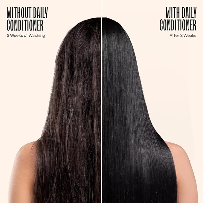 Overtone Daily Color Depositing Conditioner, Black Velvet, 4.5 oz, Hydrating, Damage-Free Temporary Hair Color for All Hair Types with Shea Butter & Coconut Oil, Vegan & Cruelty-Free