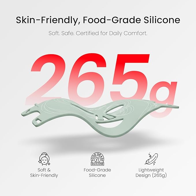 LED Light Therapy Mask for Face, 4 Modes LED Face Mask Light Therapy with 850nm Near-Infrared, 400 LEDs, Rechargeable, Portable Anti-Aging Device (Sage Green)