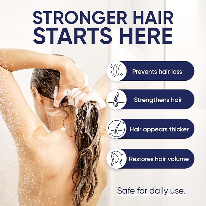 Moerie Ultimate Hair Growth Shampoo – For Longer, Thicker, Fuller Hair - Vegan Friendly Volumizing Hair Products – Paraben & Silicone Free – All Hair Types – Reverse Hair Loss – 8.45 fl oz, Double Set