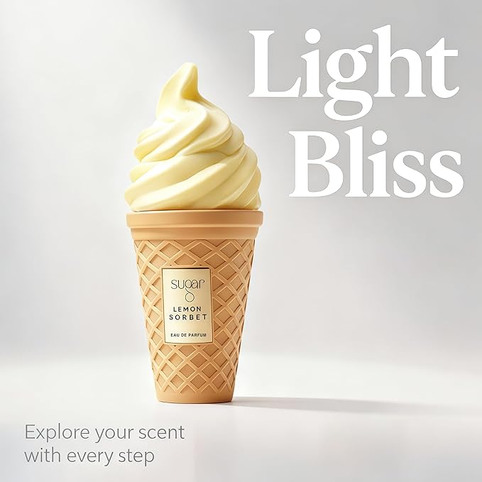 Lemon Sorbet Eau de Parfum for Women - Long-Lasting 100ml Original Gourmand Cologne, Citrus & Vanilla Fragrances for Women | Arabian Perfume Inspiration