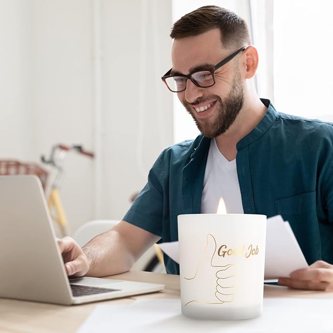 Candles Clearance Paris Cafe Scented Candle 11.3oz 70 Hours Long Lasting Burning