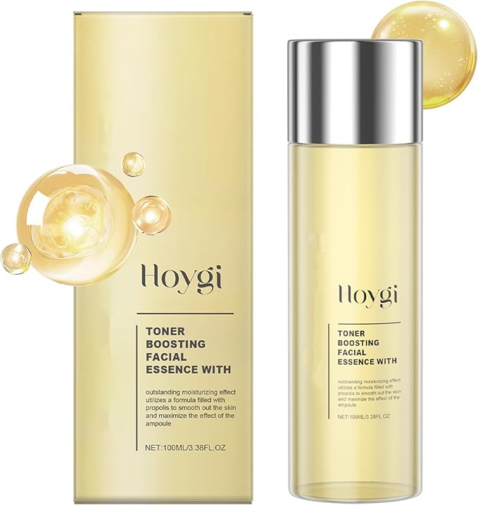 Toner for Face, Hydrating Face Toner with Propolis Extract & Hyaluronic Acid, Nourishing & Soothing, Skin Care for Radiant Glass Skin, 3.38 Fl. Oz