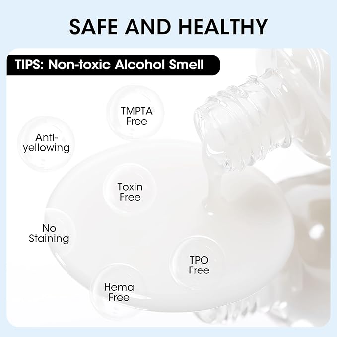 GELLEN Tinted Milky White Ridge Filler For Nails, Clear Nail Polish Ridge Filling Base Coat, Nail Strengthener and Growth, Hydrate Strengthen Nourish Damaged Dry Nails, Shea Butter & Vit E & Protein