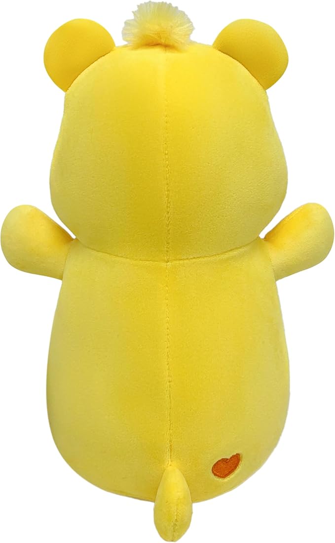 Squishmallows Original Care Bears 10in Funshine Bear HugMees – Ultrasoft Official Jazwares Plush (Medium-Sized)