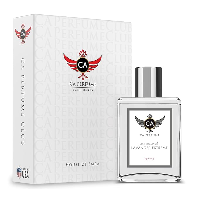 CA Perfume Impression of Lavander Extreme for Women and Men Long Lasting Unisex Fragrance Eau De Parfum 1.7 Fl Oz 50ml