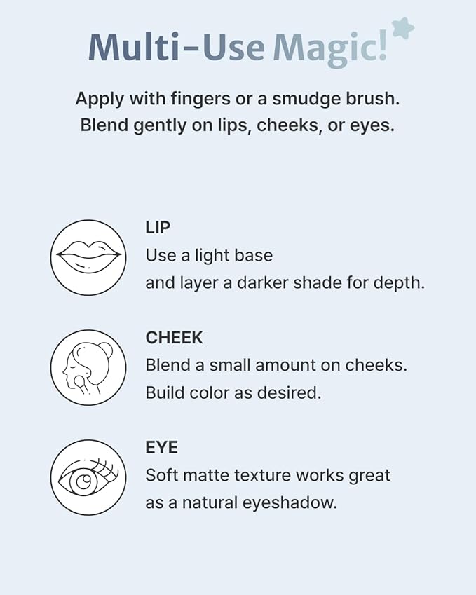 DEARMAY Pure Falling Mood Lip Pot No. 04 Pounding Heart 0.23 Oz. Vegan Lip Stain Lip & Cheek Multi-Use Tint With Hydrating Formula for Smooth Soft Blend Without Dryness or Fine Lines, Korean Makeup