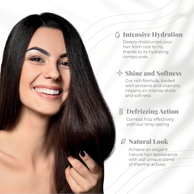 Expert Hair Sensation Straightening & Smoothing Kit :Texturizing Cream + Gold Repair Mask for Ultimate Hair Transformation- At Home Keratin Treatment for Straight, Silky, Moisturized Hair