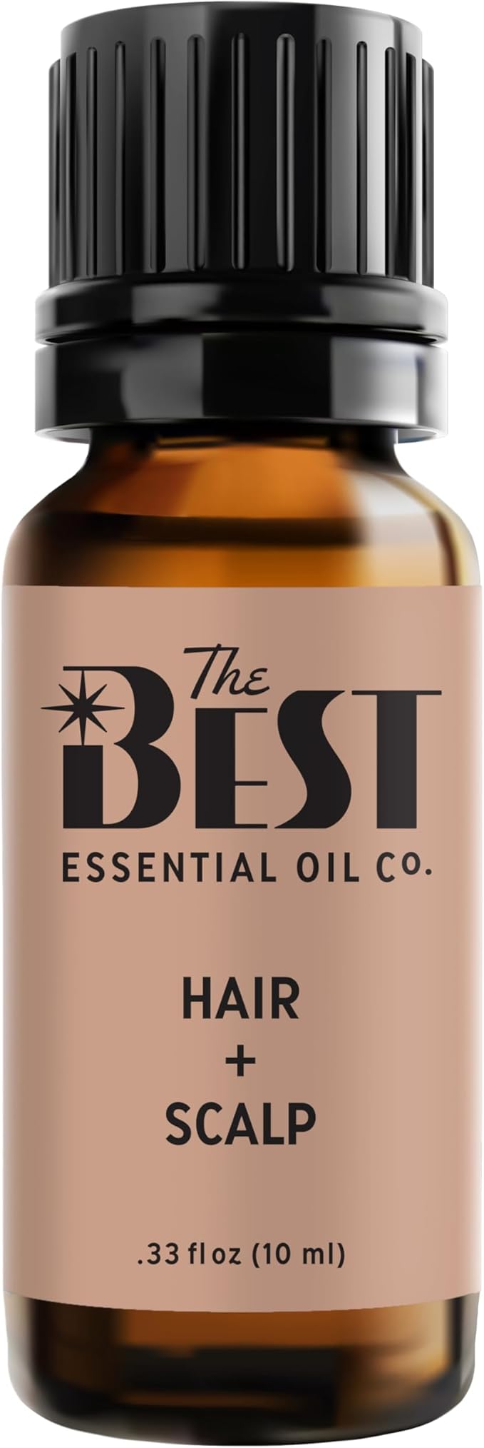 The Best Hair + Scalp Essential Oil Blend- Premium Grade- 100% Pure & Natural for Aromatherapy, Diffuser, Spa, Massage, Air Freshener- 10 ml (.33 fl oz)