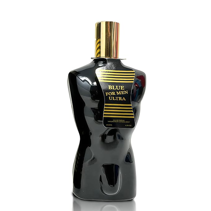 Blue for M Ultra for M, Men's Cologne Gift, Long Lasting EDP, Aura of Elitism & Modern Style, Perfume for Business, Commute and Casual Use, 3.4 Fl Oz