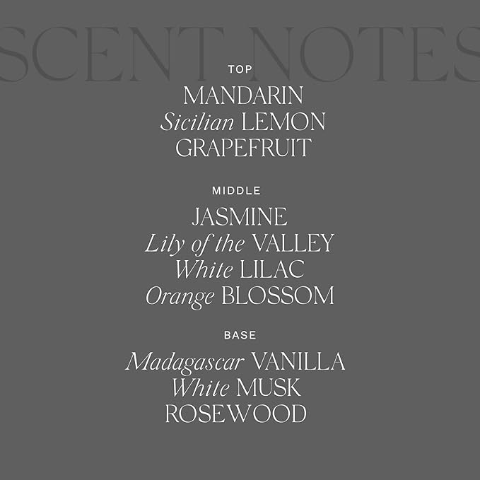 Antica Farmacista Acrylic Bath & Body Gift Set - Hand & Body Wash (10 oz), Body Moisturizer (10 oz) & Acrylic Tray - Self-Care Gift Box for Holidays & Housewarming - Orange Blossom, Lilac & Jasmine