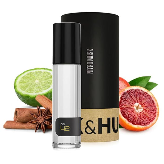 Musk & Hustle Imagination Premium Impression No. 42 | Citrus, Fresh Spicy, Cinnamon, & Black Tea | Superior Ingredients & Note Formula | Masterfully Blended in U.S.A.