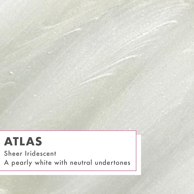 Olive & June Gel Polish | UV LED Nail Lamp Needed | Long Lasting Formula | Up to 21 Days of Wear | Damage-Free Removal | Salon-Quality Manicure, Pedicure at Home | Atlas | Pearly White