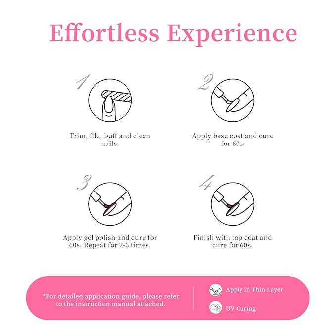 MAYCHAO 15ML Bright Pink Gel Nail Polish 1Pc Bubblegum Pink Gel Polish Soak Off UV LED Nail Polish Nail Art Starter Manicure Salon DIY at Home, 0.5 OZ