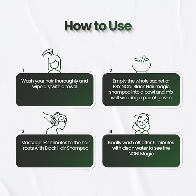 Shampoo | Hair Color | 10 Mins Ammonia-Free Shampoo-Based Hair Dye | 20ml X 12