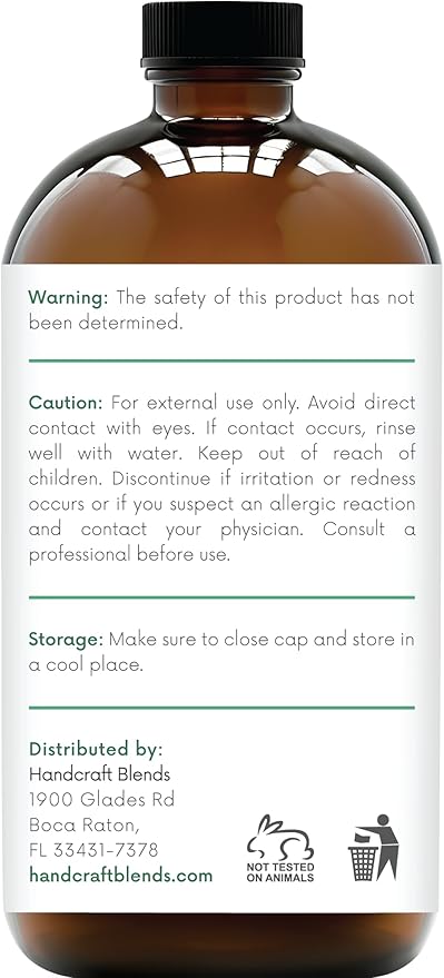 Handcraft Blends Eucalyptus Essential Oil in Glass Bottle – Huge 16 Fl Oz – 100% Pure and Natural – Premium Grade Oil for Diffuser and Aromatherapy, Skin, Massage, Candle and Soap Making Fragrance