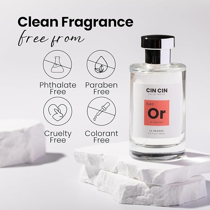 Cin Cin Noir Opium Perfume - Oriental 515 EDP 100ml Inspired by Y. Blk Opium - Paraben-Free, Concentrated, Long Lasting - Coffee, Jasmine, Orange Blossom & Vanilla Eau de Parfum Blend for Women & Men