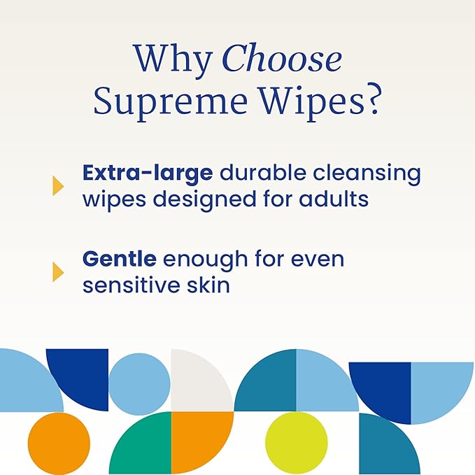 NorthShore Supreme Heavy-Duty Quilted Wipes, X-Large, Case/300 (6/50s)