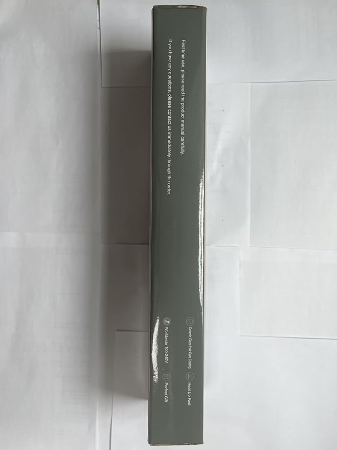 Curling Iron, 25mm Ceramic Curling Wand with Adjustable Temperature for Long & Short Hair, Professional Hair Curler with Glove, Dual Voltage