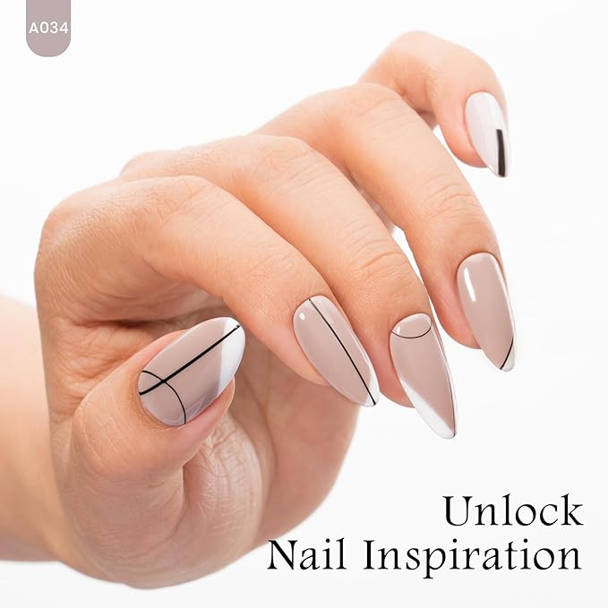 MAYCHAO 15ML Gel Nail Polish 1Pc Stone Beige Gel Polish Soak Off UV LED Nail Polish Nail Art Starter Manicure Salon DIY at Home, 0.5 OZ