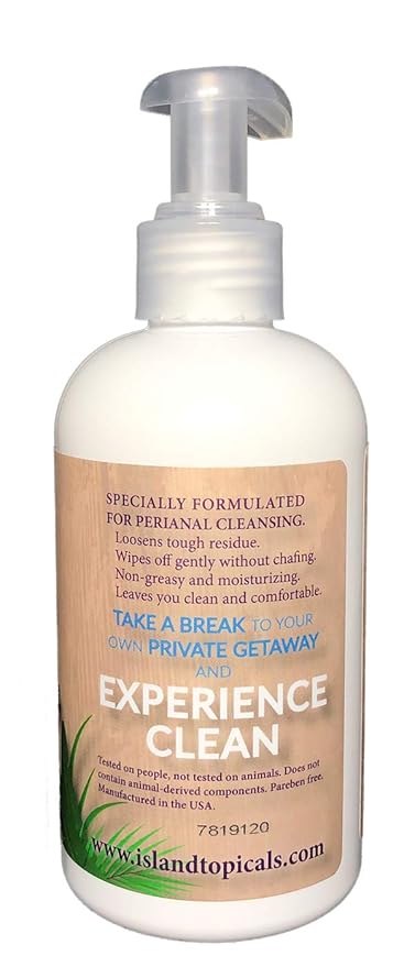 Wiping Lotion | Experience Clean With Less Toilet Paper | 8 Fl Oz Bottle (Fresh Scent)