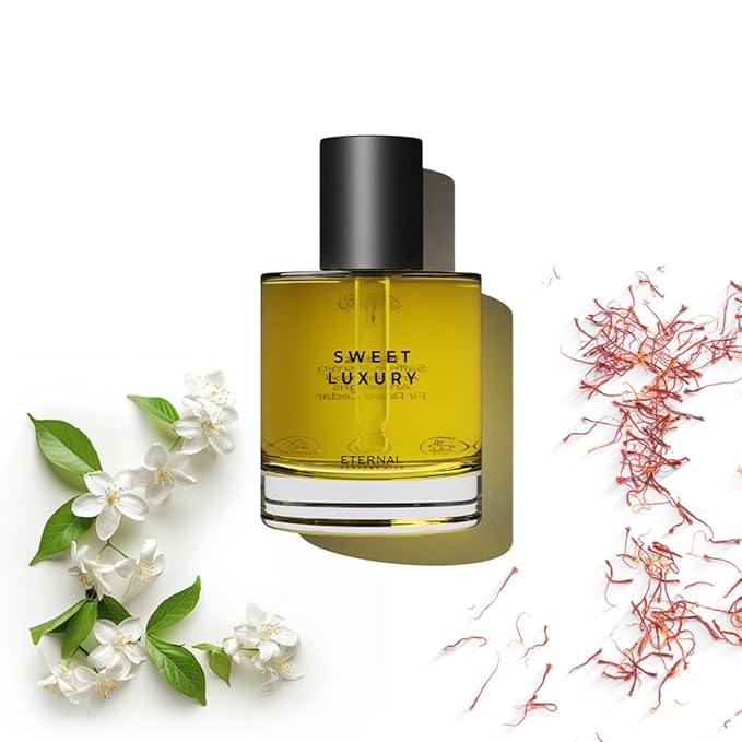 Eternal perfume oils - Sweet Luxury Perfume Oil Inspired by Baccarat Rouge 540 | Long Lasting Perfume Oils for Women and Men (Unisex) - 50ml with 30ml Sweet Luxury (Pack of 2)