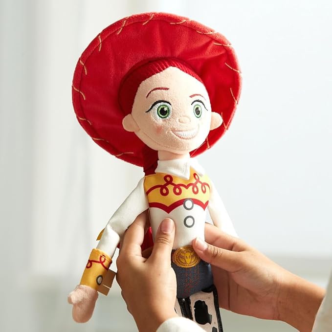 Disney Store Official Toy Story Plush, Jessie, Iconic Cuddly Toy Character with Embroidered Eyes and Soft Plush Features, Suitable for All Ages