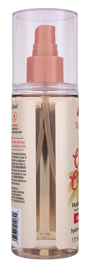 Tree Hut Coco Colada Fragrance Mist, Hydrating, Alcohol-Free Formula, Summer Scent with Coconut, Pineapple, and Coconut Milk Notes, 6 fl oz