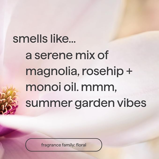 Method Smoothing Shampoo, Serene Escape, Magnolia + Rose Hip + Monoi Oil notes, 14oz