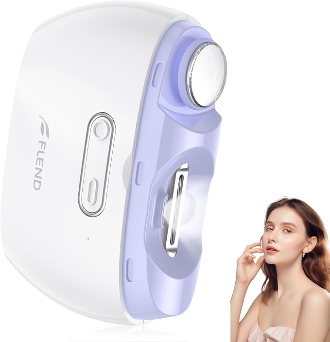 Electric Nail Clipper,2-in-1 Automatic Nail Clipper,Electric Nail Grinder,40DB Baby Nail Trimmer,LED Light Electric Nail Trimmer for Baby,Kids,Adults,Seniors,Manicure Set,Baby Nail Kit Portable White