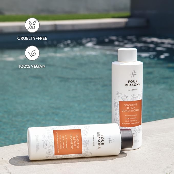 No nothing Very Sensitive - Repair Conditioner - Vegan, Hypoallergenic, Fragrance Free, Paraben Free – 10.15 oz