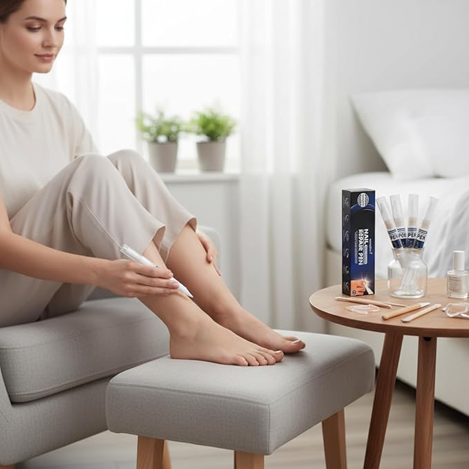 iKeener Toe Nail Fungus Treatment Pen - 25% Undecylenic Acid, Tea Tree Oil Extra Strength for Toenails and Fingernails, 0.4 Fl Oz (Pack of 4)