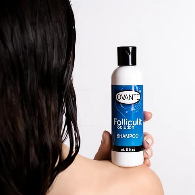 Folliculit Solution Shampoo for Itchy Scalp Treatment & Folliculitis Treatment - Natural Hair Growth & Dry Itchy Scalp Treatment for Scaling, Redness - Folliculitis Shampoo - 6.0 Oz