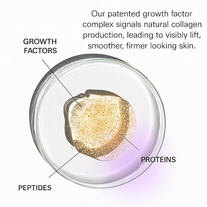 NECK+ Regenerative Cream, Collagen Boosting Neck Cream, Firms,Tightens, Lifts, with Peptides & Growth Factor Complex, Gentle, Clinically Tested, 0.5 fl oz (Travel Size + Applicator Bundle)