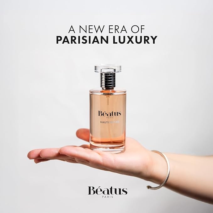 Beatus Paris Haute Futaie - Luxury Cologne for Men - Eau de Parfum - Long-Lasting Fragrance - Notes of Grapefruit, Lavendar, Leather, Oud Scent - All Day Wear EDP Spray - Travel Size Perfume - 3.4 oz